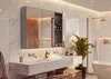 Spiegelschaaf HWC-B19b, badmeubel, hangkast, 6 planken, Productafbeelding-voorbeeld 9