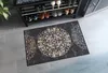 Salonloewe FLIESENKREISE Fußmatte Wohnmatte 50 x 75 cm Produktbild-Vorschau 2