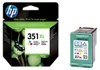 HP 351XL Cyan/Magenta/Gelb Original Druckerpatrone mit Produktbild-Vorschau 1