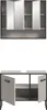 Bagno Badmöbelset 2 Teile hellgrau, cremefarben. Produktbild-Vorschau 4