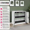 Aktenschrank abschließbar 90 x 40 x 90 cm Produktbild-Vorschau 7