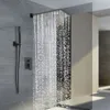 Unterputz Duschsystem mit 40cm Regendusche Handbrause Produktbild-Vorschau 1
