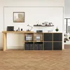 Mesa de esquina giratoria 360°, configurable en forma de L Vista previa de la imagen del producto 2