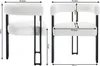 WOLTU 2 x Esszimmerstühle, Sessel bequem modern, aus Produktbild-Vorschau 7