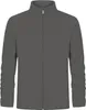Doppel Fleece Zip Jacke Herren, Stahlgrau, XXL Produktbild-Vorschau 6
