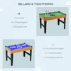 Stół do gier HOMCOM 4 w 1, stół do gier towarzyskich z Podgląd zdjęcia produktu 5