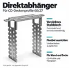 20x Direktabhänger 150mm für CD-Profil Produktbild-Vorschau 3