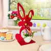 Osterhase aus Holz 37cm | Osterhasen Deko zum Hinstellen | Produktbild-Vorschau 7