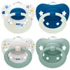 NUK Signature Sucettes en silicone taille 1 - Bleu, lot de Voir les images du produit 1