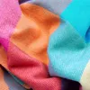 BRUBAKER Cashmirillo Damen Schal mit Quadratischem Muster - Produktbild-Vorschau 6