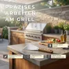 Grillspachtel Edelstahl mit Holzgriff – Premium Grill Produktbild-Vorschau 4