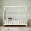 ML-Design Kinderbett 70x140cm mit Rausfallschutz, Dach & Produktbild-Vorschau 9