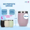 Weinbecher 350 ml 'Vinova' - doppelwandiger Edelstahlbecher Produktbild-Vorschau 3