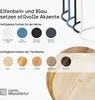 LAMO Manufaktur Couchtisch rund 2er Set - Beistelltisch Produktbild-Vorschau 4