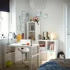 IKEA Kallax Regal, Weiß, glatte Oberflächen, abgerundete Produktbild-Vorschau 5