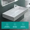 Mai&Mai Mineralguss Waschbecken Hänge-/Aufsatzwaschbecken Produktbild-Vorschau 2