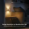 LED Steckdosen-Nachtlicht mit Lichtsensor, Kupferfarben, 1 Produktbild-Vorschau 3