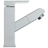 A chrome-finished faucet with a pull-out spray is shown against a white background. Náhľad obrázku produktu