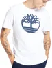 Timberland Herren KURZARM-T-SHIRT Weiß Produktbild-Vorschau 1