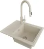 PRIMAGRAN Granitspüle Beige 55x44cm, Spülbecken 1 Becken + Produktbild-Vorschau 1