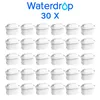 A grid of water filters with the brand name and quantity above. Produktbild-Vorschau