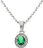 JuwelmaLux Set 925/000 Sterling Silber mit synth. Zirkonia Produktbild-Vorschau 1