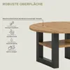 Couchtisch Seattle | rund | Ø75 | Artisan Eiche / grau Produktbild-Vorschau 5