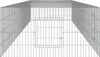 vidaXL Cage à lapins 4 panneaux 433x109x54 cm Fer galvanisé Voir les images du produit 4