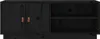 The Living Store TV-Schrank Schwarz 105x34x40 cm Massivholz Produktbild-Vorschau 4