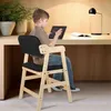 Kinderstuhl höhenverstellbar Stühlchen mit Armlehnen und Produktbild-Vorschau 5
