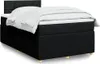 vidaXL Boxspring posteľ s matracom čierna 120x200 cm látka Náhľad obrázku produktu 2
