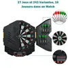 Jeu de fléchettes électronique avec affichage LED 27 jeux Voir les images du produit 4