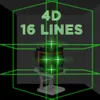 profi 4D 16 Lines Laser Level Grünes 360º Rotary Produktbild-Vorschau 3