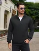 Herren Pullover Waffelstrick Rollkragen Langarm Produktbild-Vorschau 3