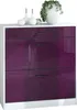 Vladon Schuhschrank Schuhkipper Elvas 89 x 95,5 x 27 cm,  Produktbild-Vorschau 1