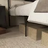 Postel HOMCOM 90 x 200 cm, ocelová s roštem, čelo a nožní Náhled obrázku produktu 8