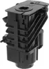 A black plastic coffee machine part, possibly a brew group. Voir les images du produit