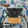 Bicicletta Shopper riciclata 20 litri grigio/giallo Anteprima dell’immagine prodotto 5
