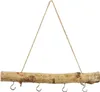 Dekozweig Holz 4 Haken Fensterhänger braun natur Deko Produktbild-Vorschau 1