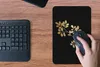MuchoWow® Mauspad Mousepad Blätter - Zweig - Gold 18x27 cm Produktbild-Vorschau 4