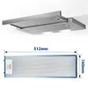 Metallfettfilter Ersatz für AEG 405534414/9 512x160mm für Produktbild-Vorschau 6
