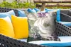 MuchoWow® Outdoor Kissen - Blumen - Rosen - Natur - 60x60 Produktbild-Vorschau 4