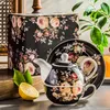 DUO FLORAL Tasse mit Teekanne WARDA New Bone China Produktbild-Vorschau 6