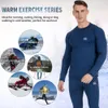 MeetHoo, biancheria termica da uomo, set di intimo tecnico, Anteprima dell’immagine prodotto 6