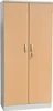 Aktenschrank Beetle | HxBxT 195x92x42 cm | Grau-Buche Produktbild-Vorschau 3