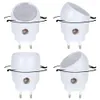 Four different angled views of a white LED night light with a dusk sensor. Anteprima dell’immagine prodotto