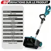 Déneigeuse Électrique Sans Fil 21v, Largeur De Travail De Voir les images du produit 6