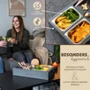 eluno Couchbar, Serviertablett, Sofatablett aus Bambus mit Produktbild-Vorschau 5