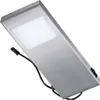 A single under-cabinet LED light fixture with a brushed metal finish and a white diffuser. Produktbild-Vorschau