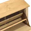 vidaXL Scarpiera  99x32x85 cm in legno di pino massiccio Anteprima dell’immagine prodotto 8